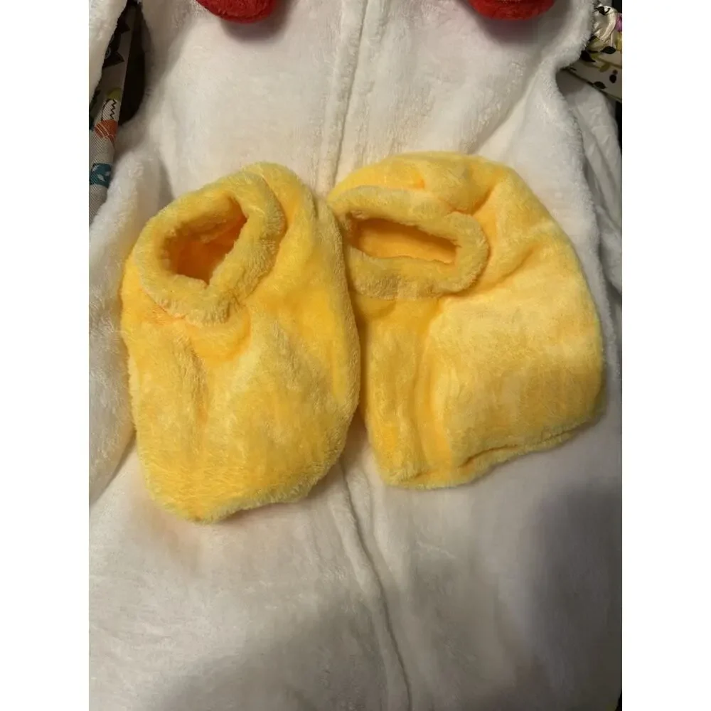 Chicken Hen Rooster Halloween Costume with removeable footies 9-12 months farm